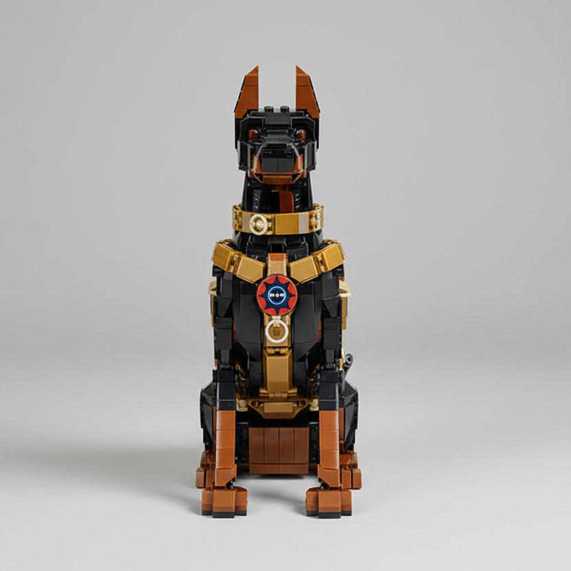 Police dog | Building blocks