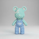 Bear with light blue overalls | Building blocks