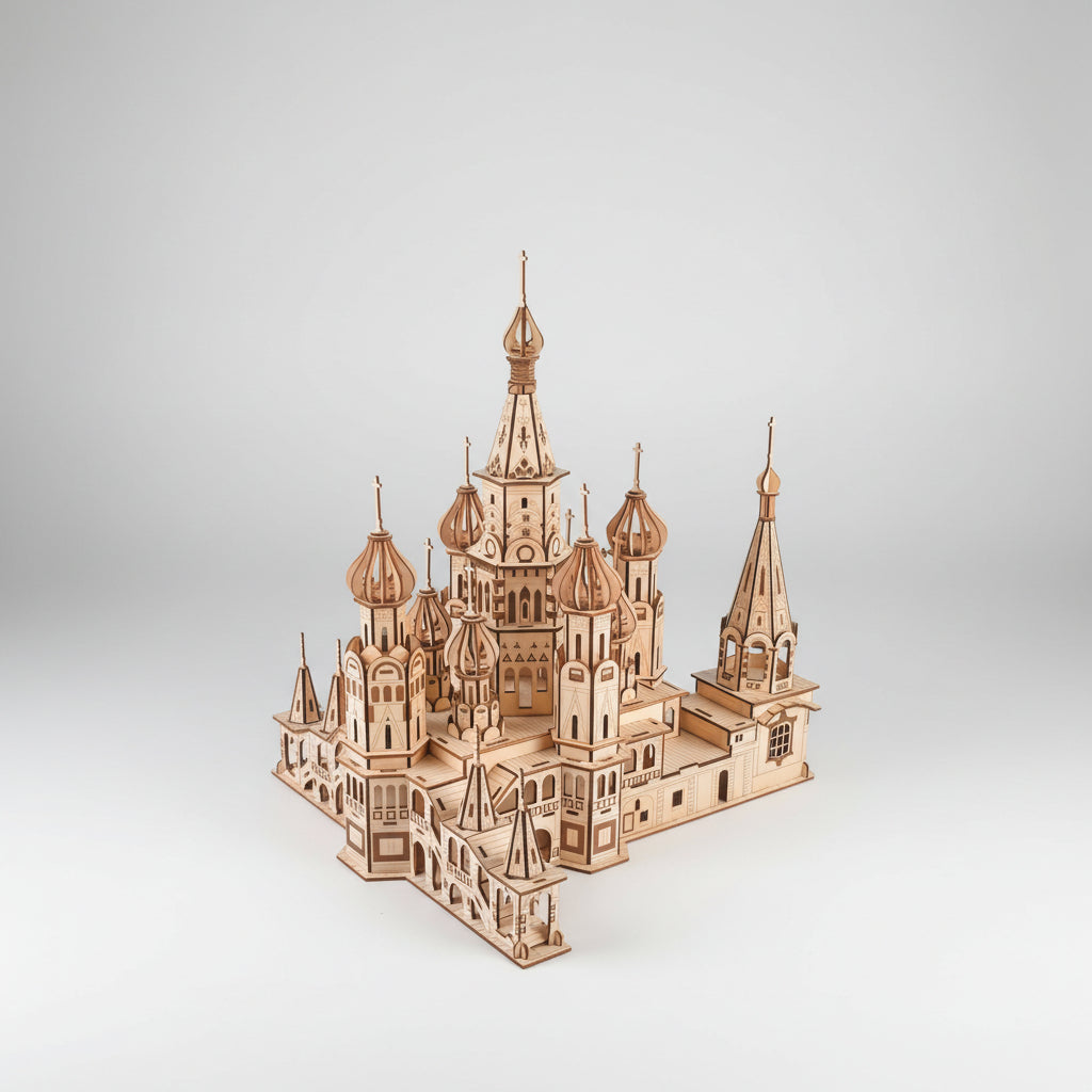 St. Basil's Cathedral | Wooden Model Kit