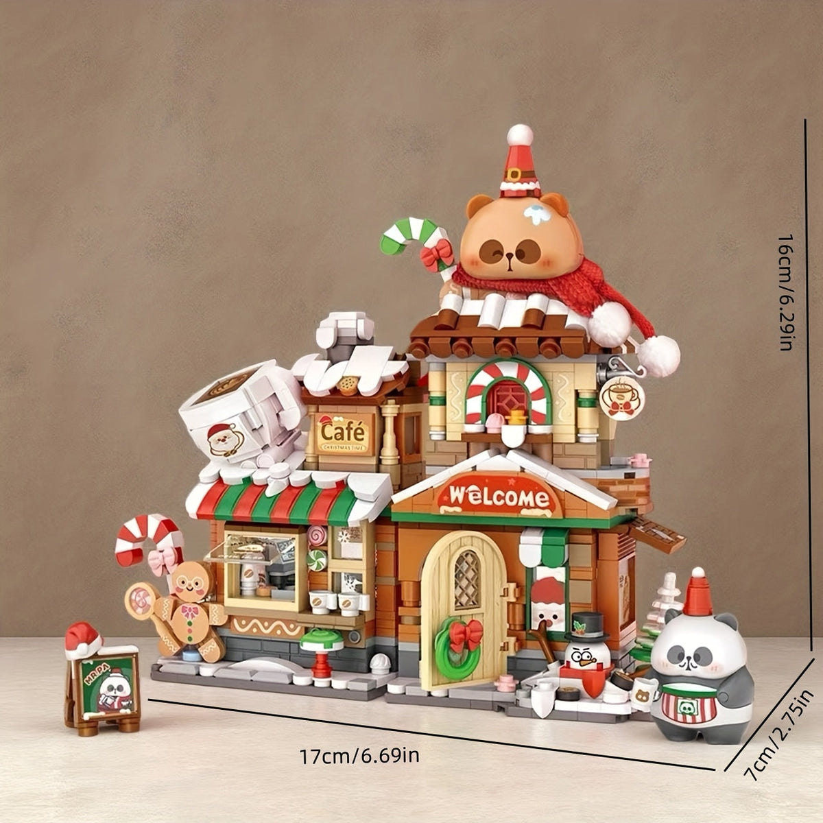 Panda cafe | Building bricks