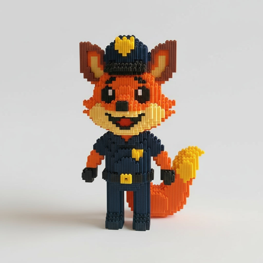 Police Fox | Building Blocks