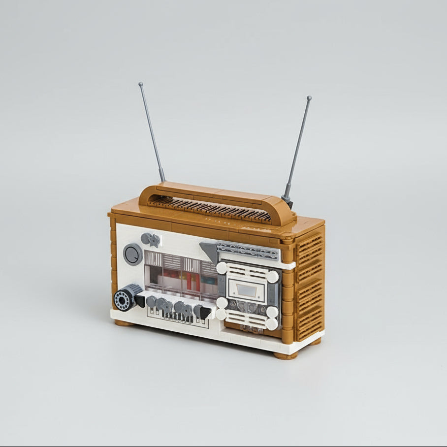 Retro radio | Building blocks
