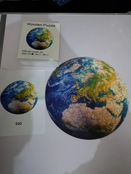 Earth  | Wooden Puzzle