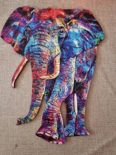 Beautiful Elephant  | Wooden Puzzle