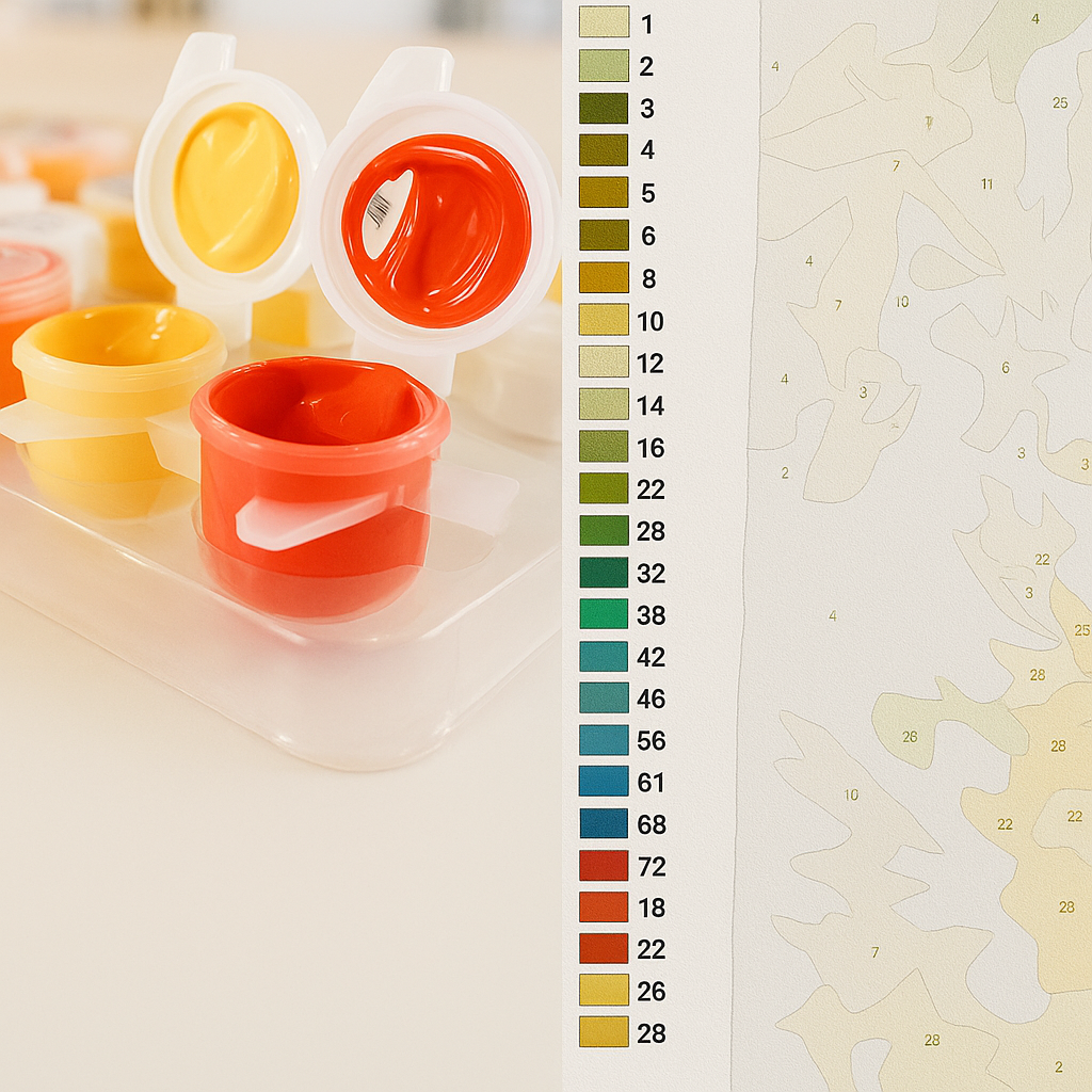 Peach | Paint by Numbers