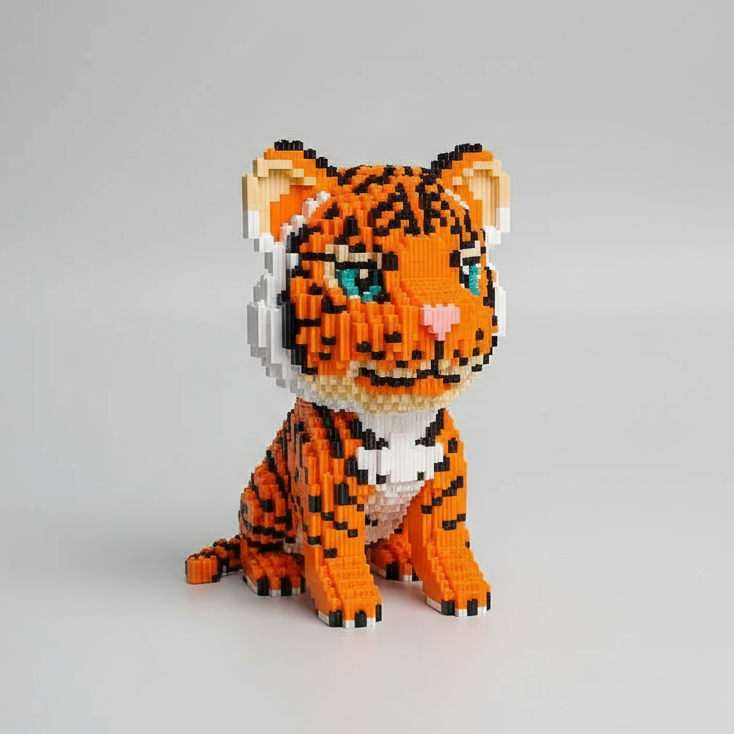 Beautiful Tiger | Building Blocks
