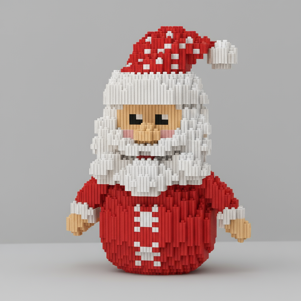Funny Santa Claus | Building blocks