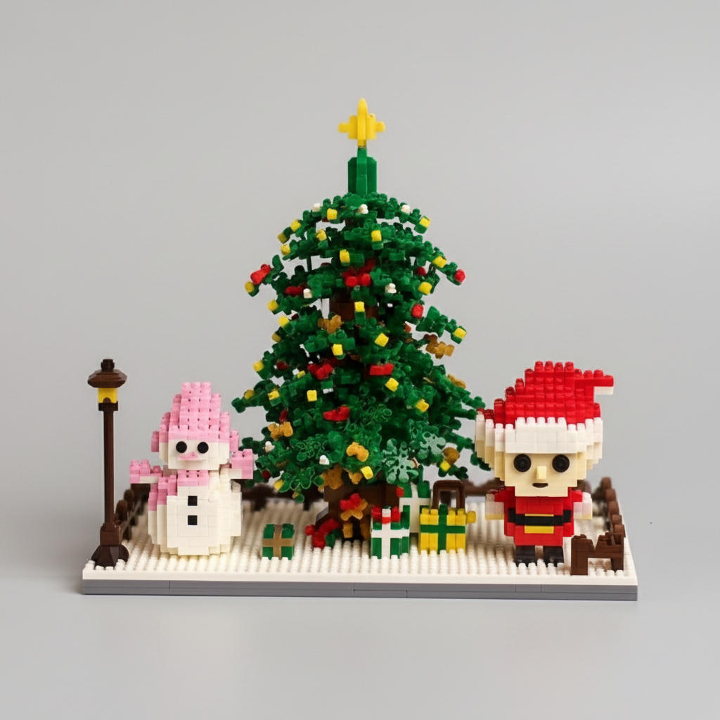 Christmas Building Plate | Building Blocks
