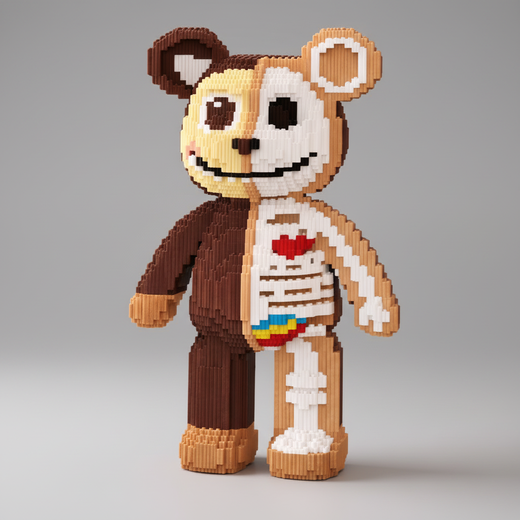 Mega Bear Skeleton | Building blocks