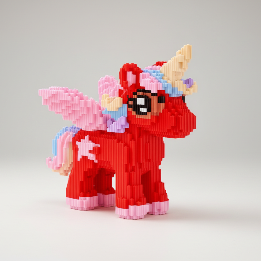 Red unicorn | Building blocks