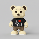 I love you bear | Building blocks