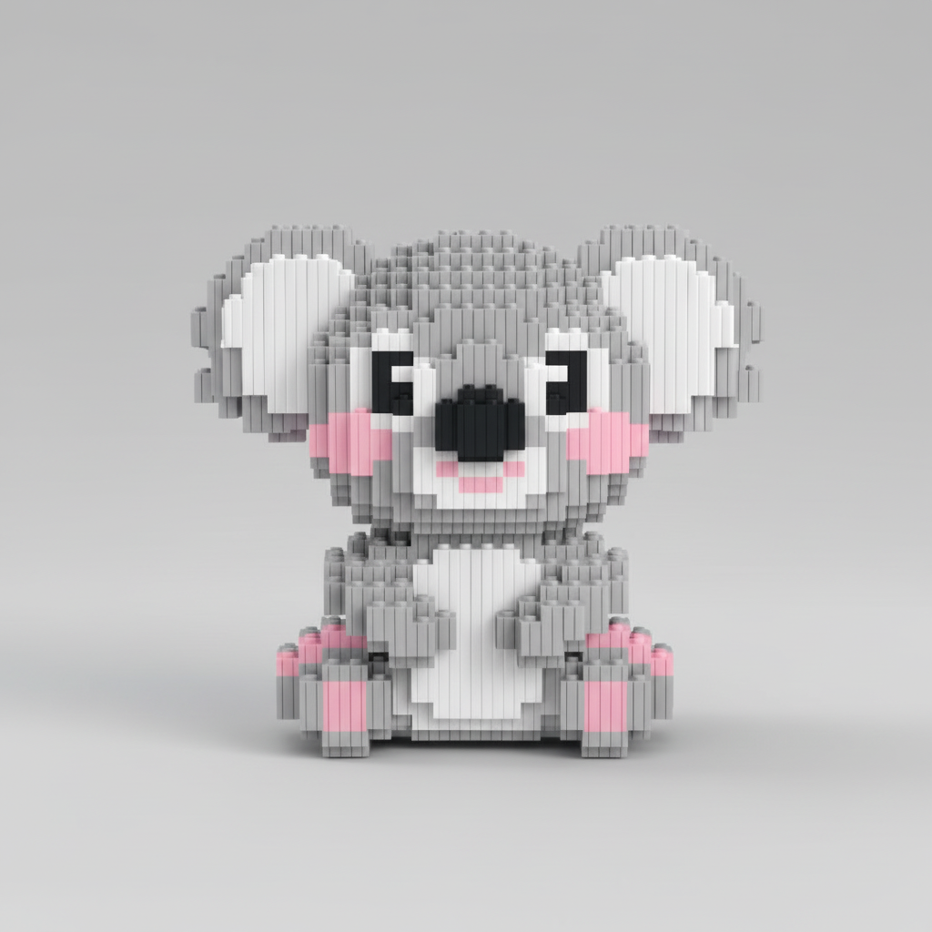 Gray Koala | Building Blocks