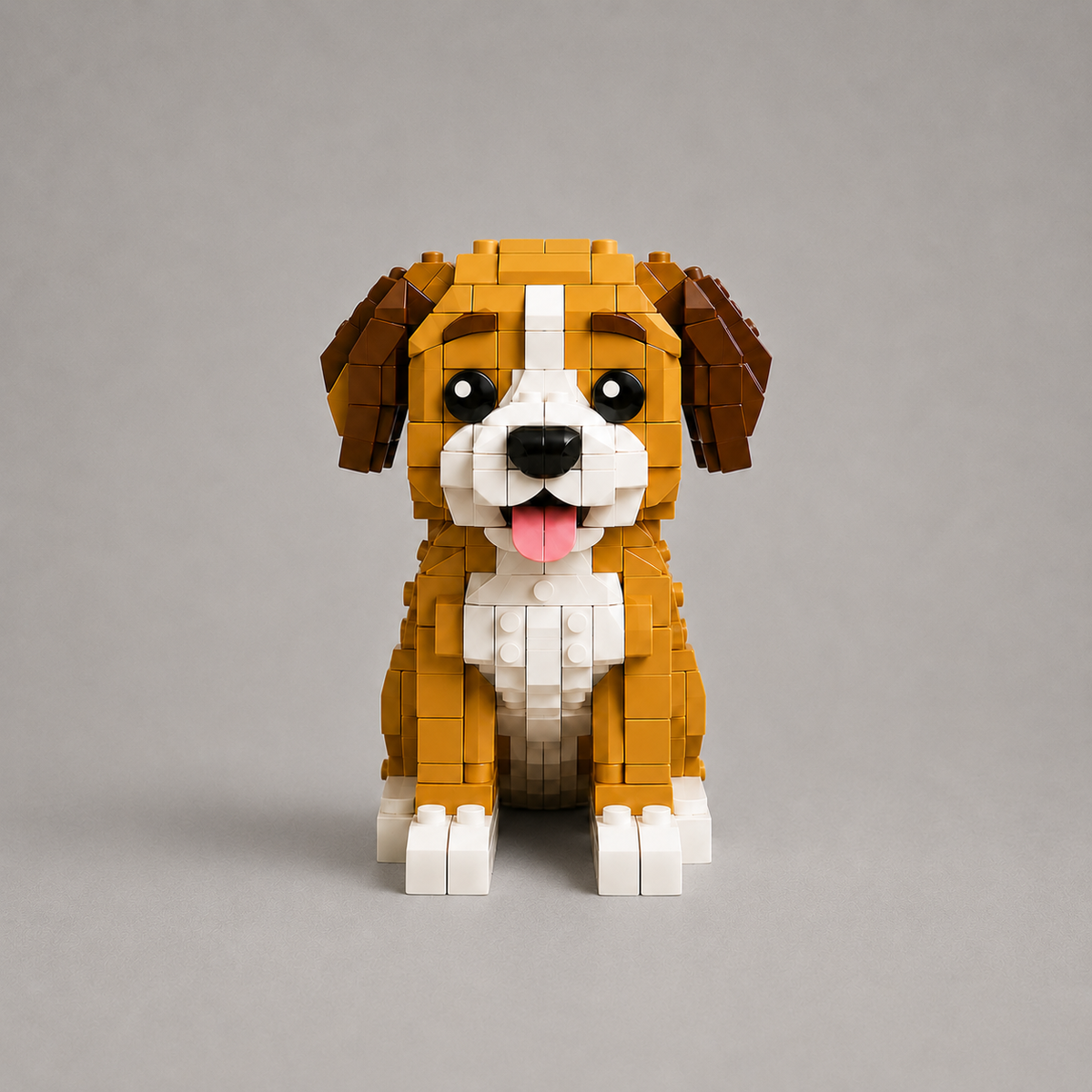 Custom photo of your pet as a building-block figure | Building Blocks
