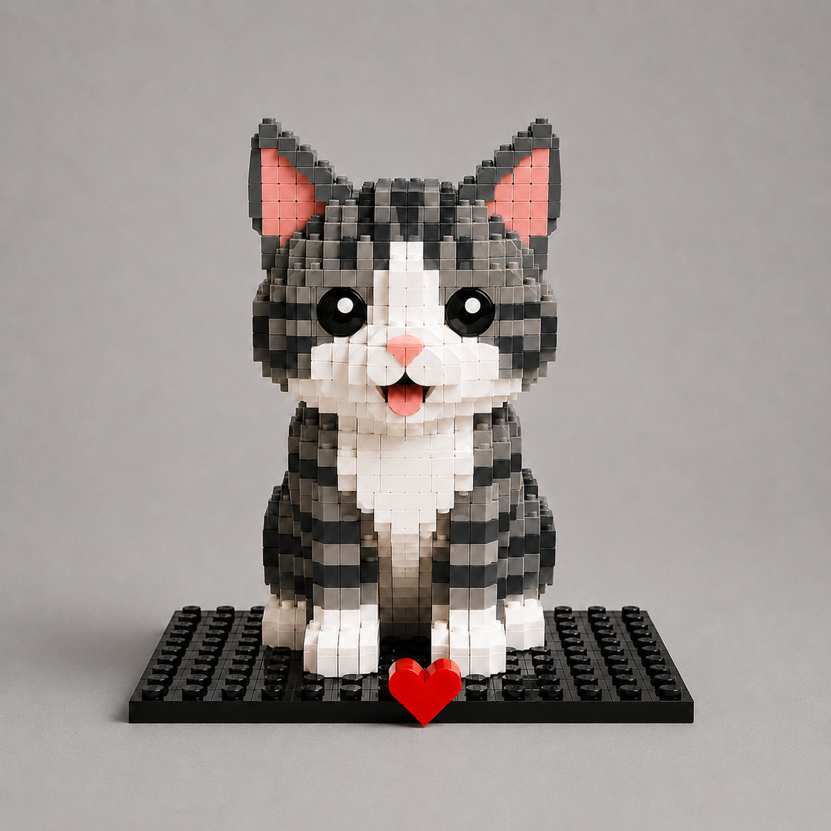 Custom photo of your pet as a building-block figure | Building Blocks