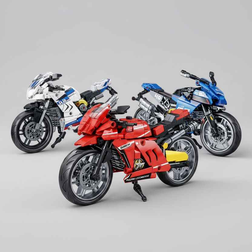 Sports motorcycle | Building blocks