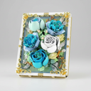 Blue roses painting | Building blocks