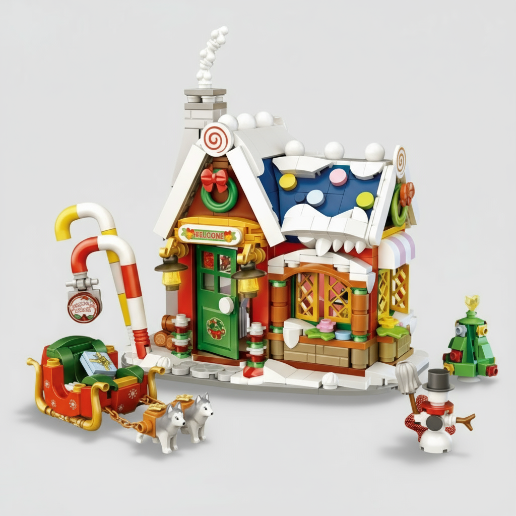 Mini Christmas house | Building blocks