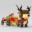 Reindeer with cart | Building Blocks