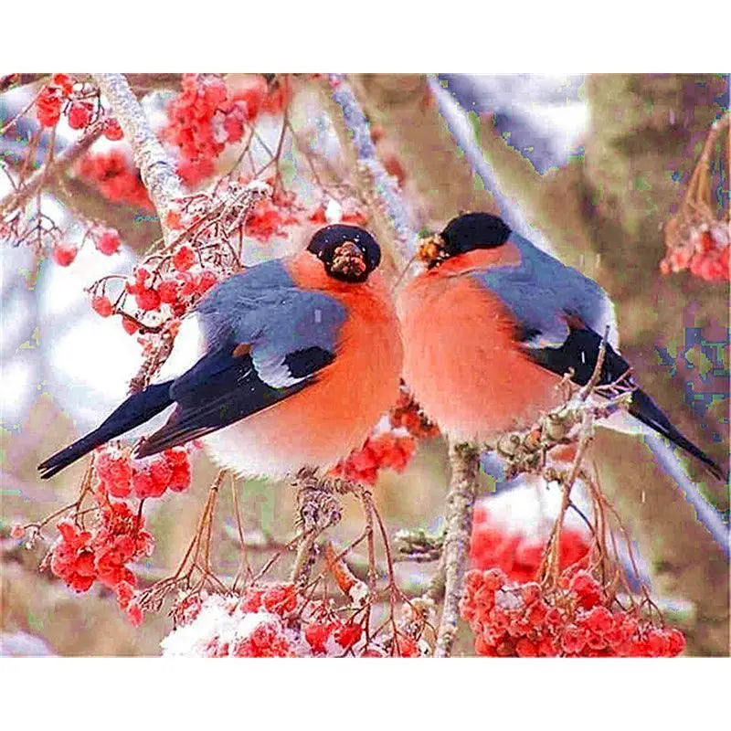 Great Tits | Paint by Numbers