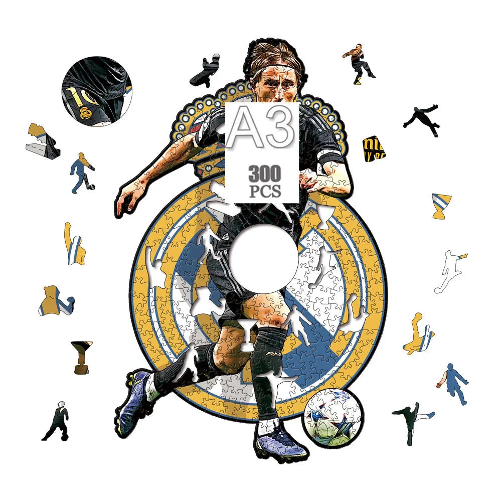 Luka Modrić | Wooden Puzzle