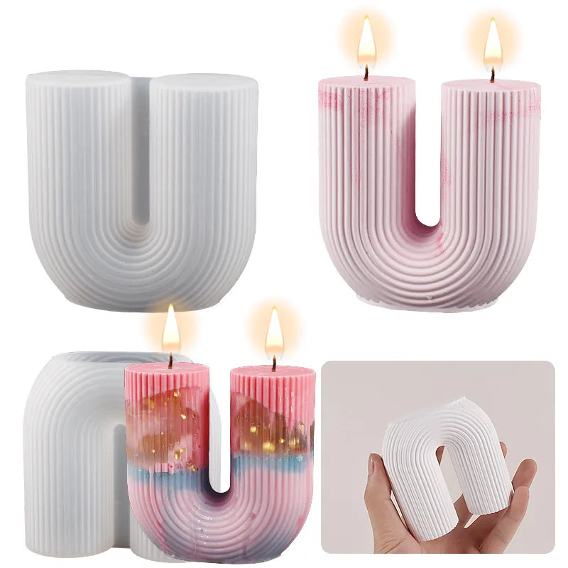 U-Shaped Mold | Candle Making