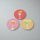 Colorful Cocktail Coasters | Diamond Painting