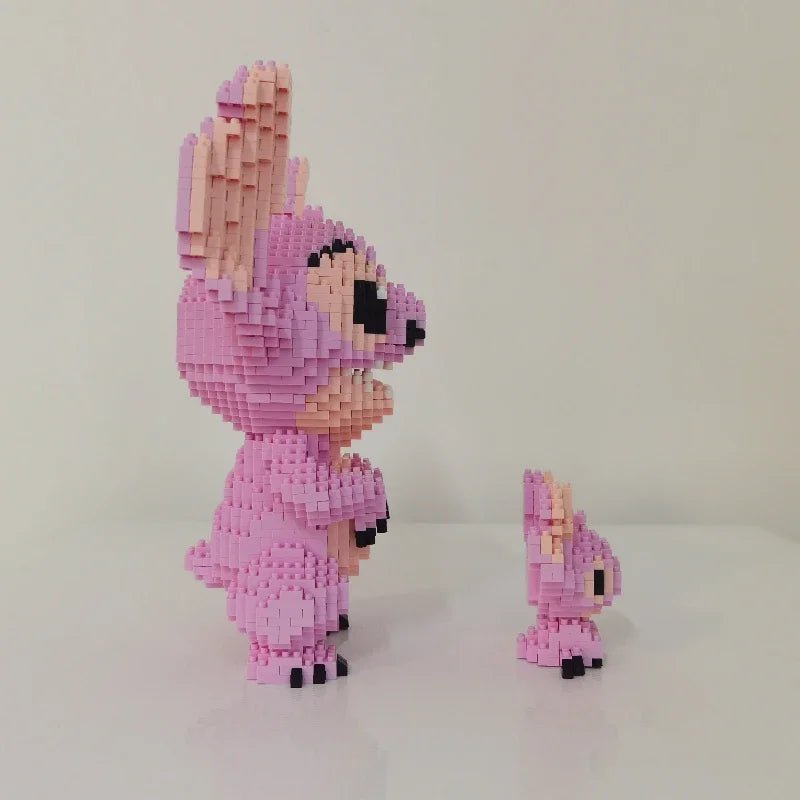 Cute Pink Creature | Building Blocks
