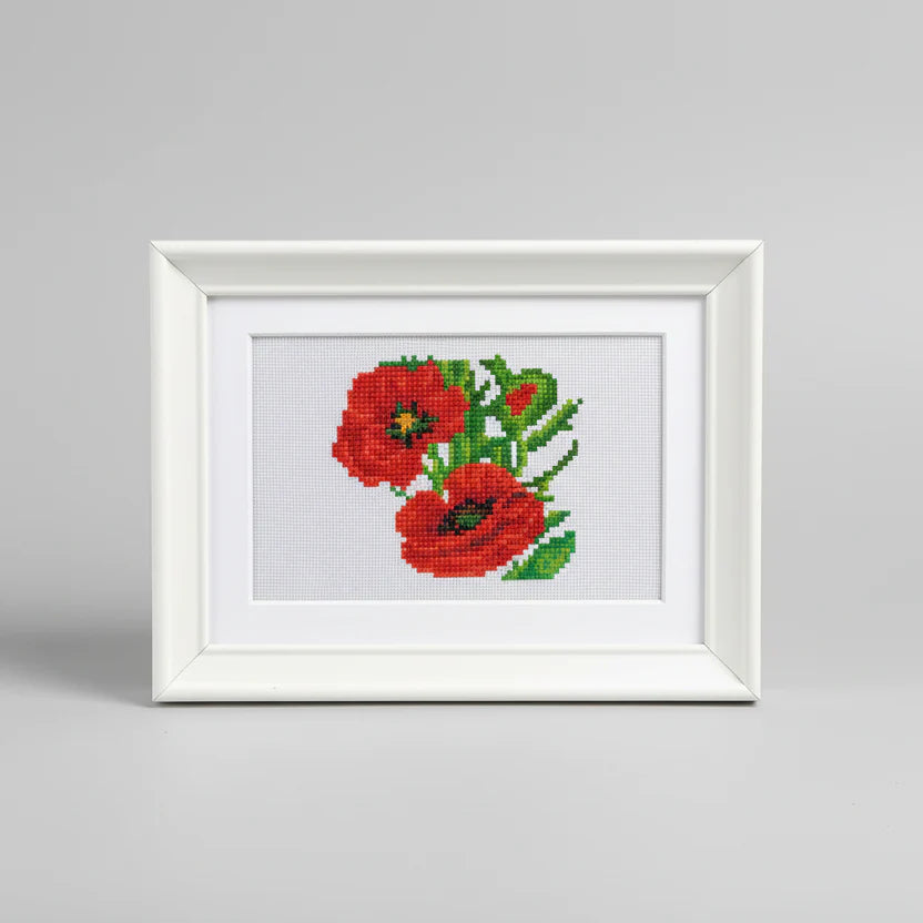 12 Mini Diamond Paintings | Flowers | Diamond Painting