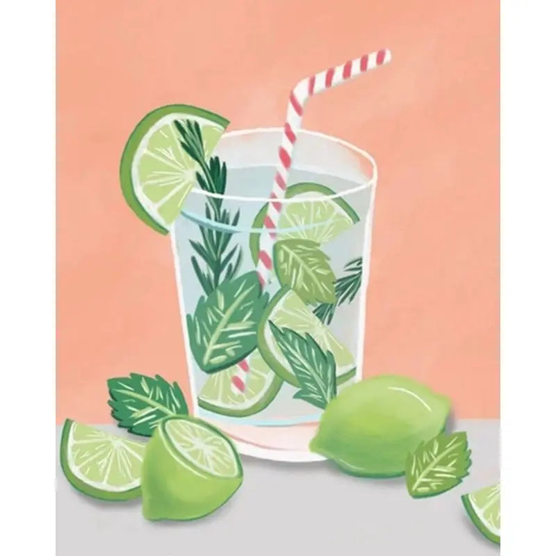 Delicious Drinks | Paint by Numbers