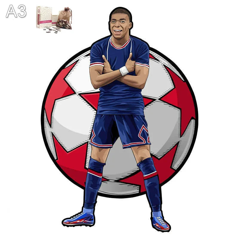 Mbappé | Wooden Puzzle