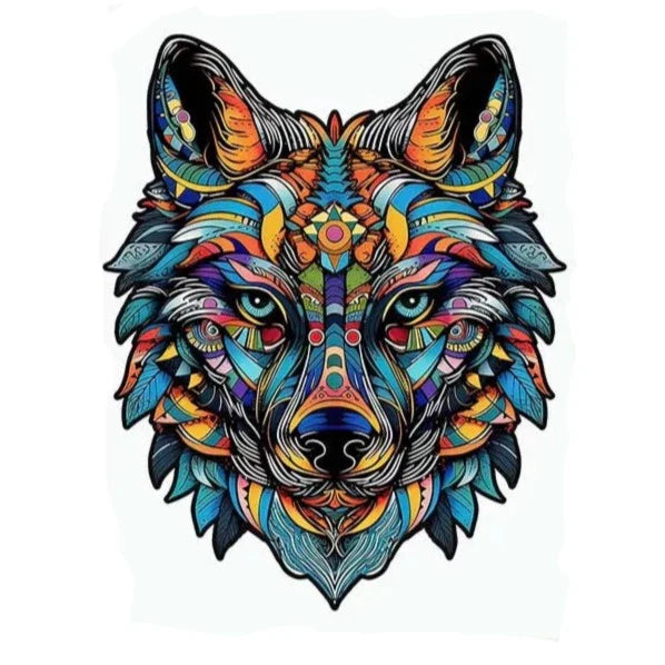 Wolf  | Wooden Puzzle