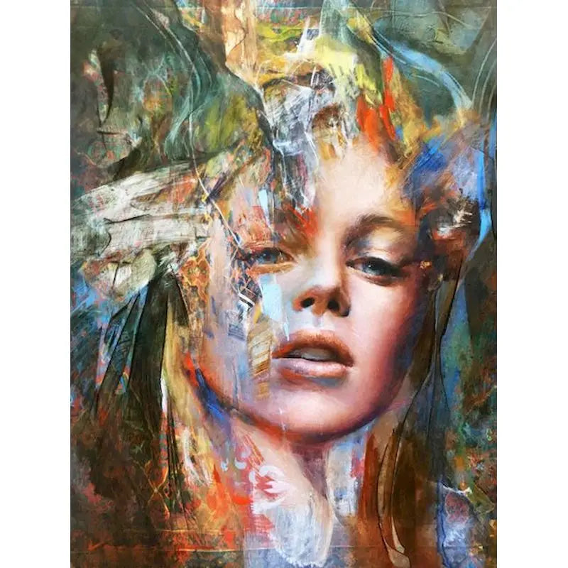Abstract Woman | Paint by Numbers
