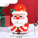 Santa Claus with little angels | Building Blocks