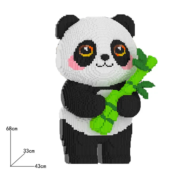 MEGA Panda with Bamboo | Building Blocks