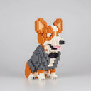 Welsh Corgi in Suit | Building Blocks