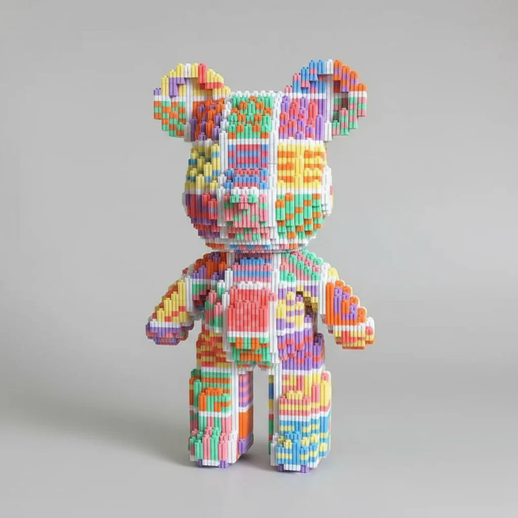 Colorful bear | Building bricks