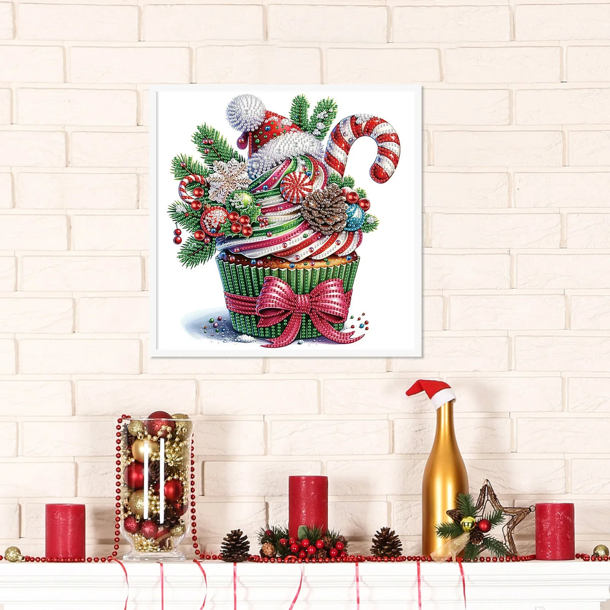 Christmas Cupcake | Diamond Painting