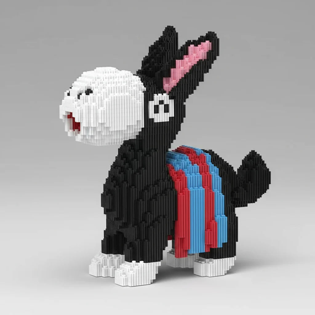 Cute donkey | Building Blocks