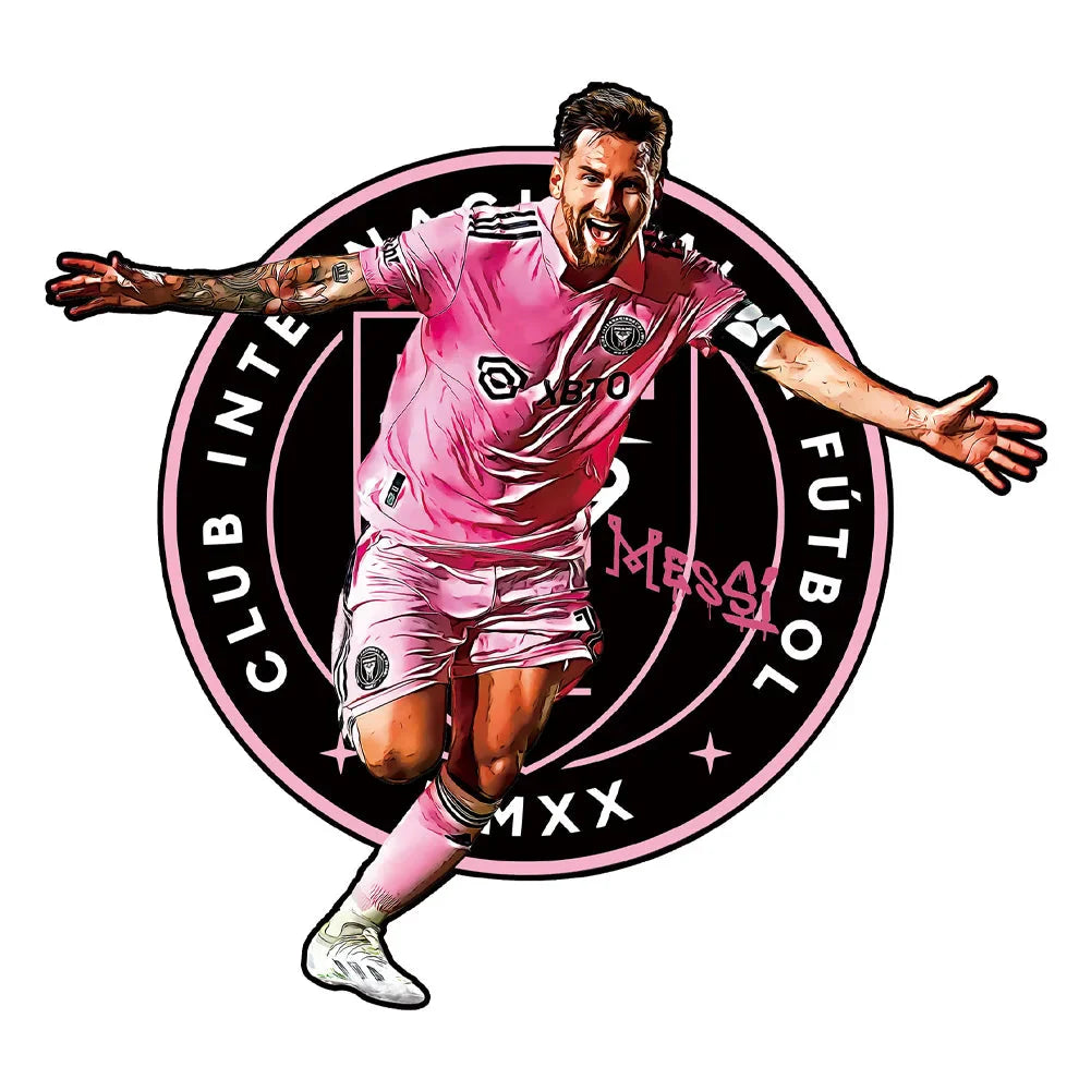 Messi Inter Miami Home Shirt | Wooden Puzzle