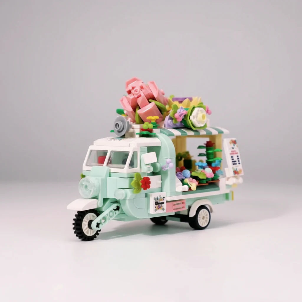 Flower tricycle | Building bricks