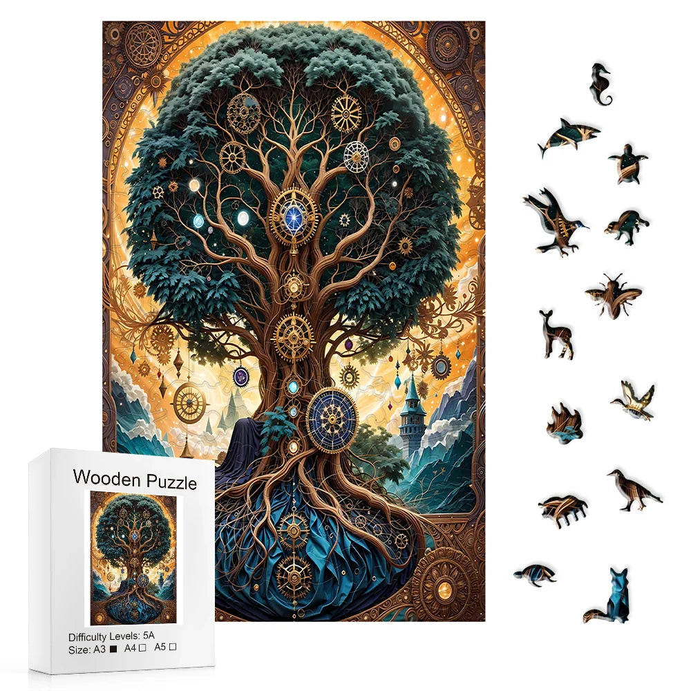 Unique Tree  | Wooden Puzzle