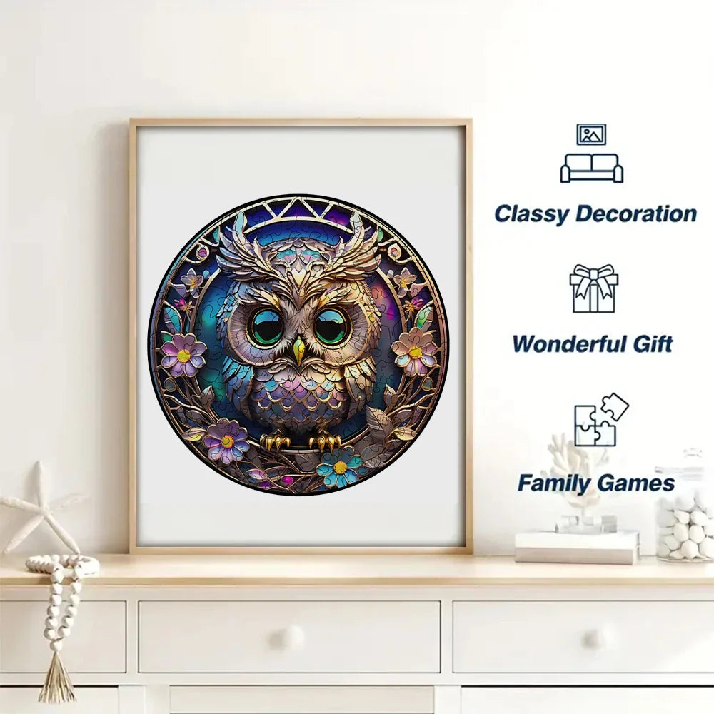 Funny Owl  | Wooden Puzzle