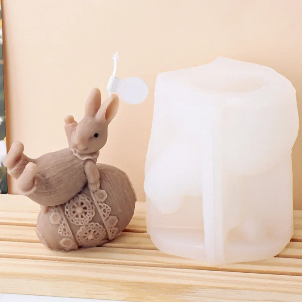 Cute Rabbit Mold | Candle Making