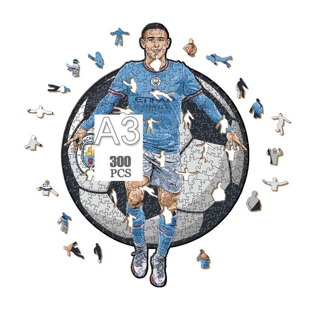 Phil Foden | Wooden Puzzle