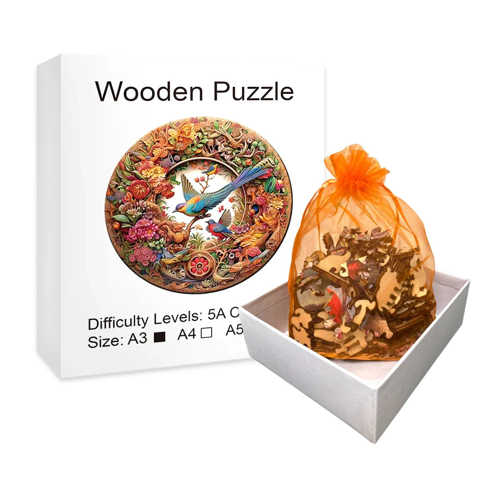 Beautiful Bird  | Wooden Puzzle