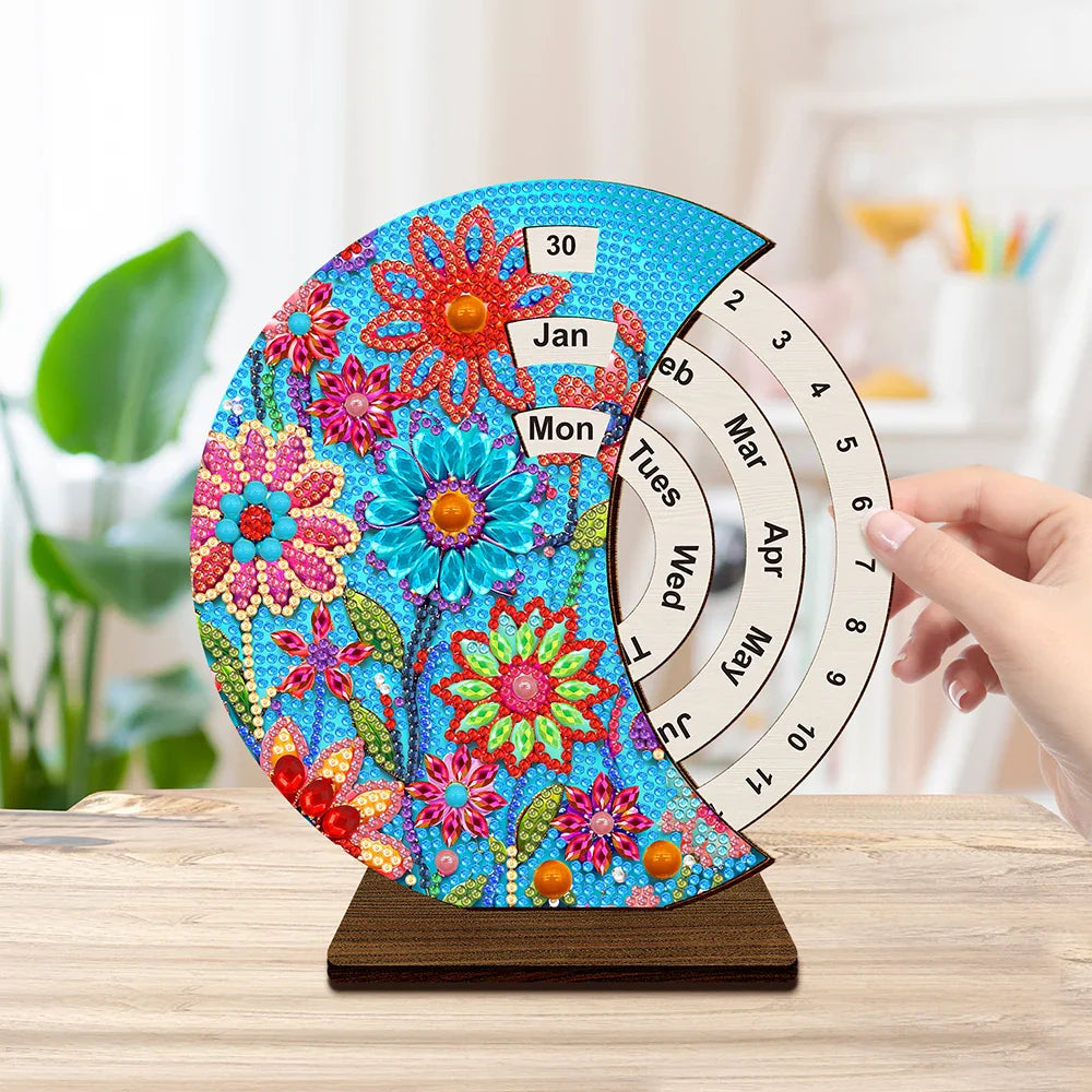 Flowers | Calendar | Diamond painting