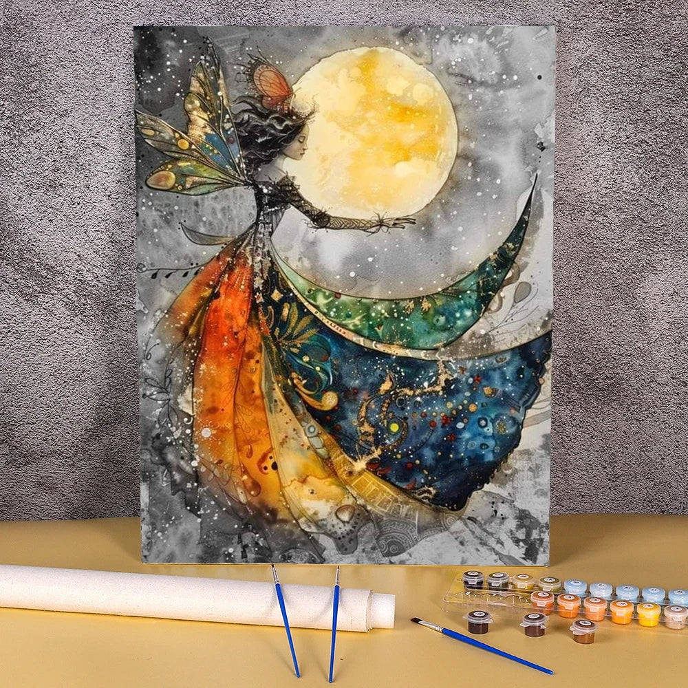 Dance Beneath the Moon - Paint by Numbers
