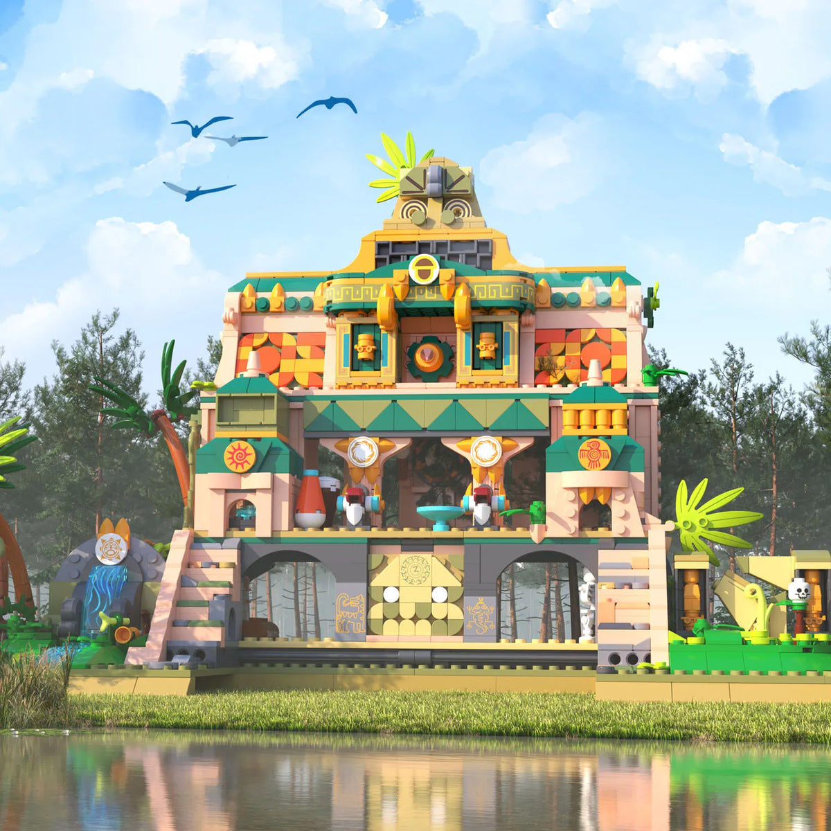 Lost temple | Building blocks