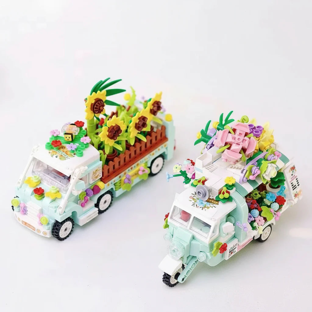 Sunflower truck | Building bricks