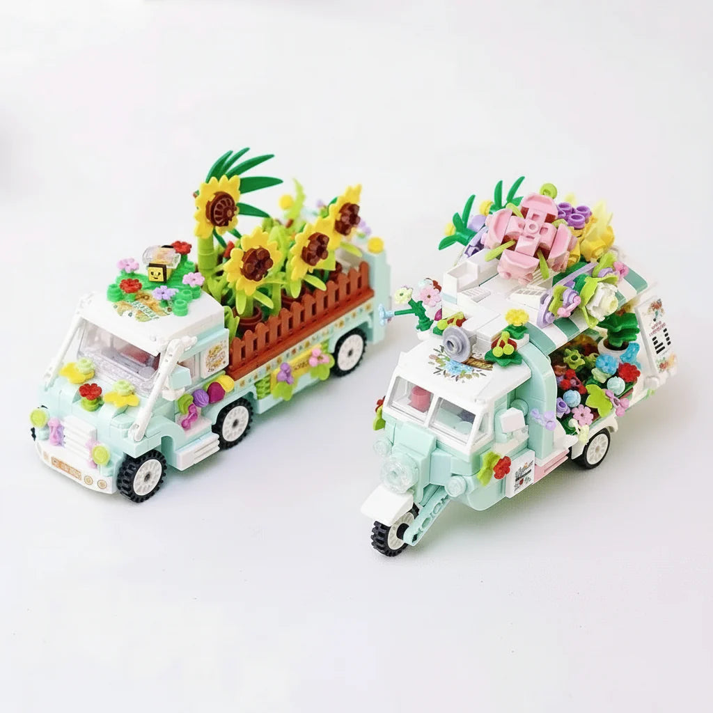 Flower tricycle | Building bricks